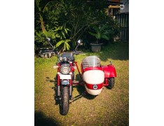 Sidecar Kit for Honda Monkey Red & White Dax Edition